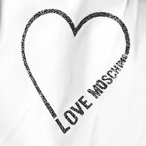 BNWT . LOVE MOSCHINO WHITE SHIRT